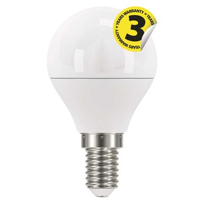 LED žiarovka Premium mini globe 6W E14 neutrálna biela LED žiarovka Premium mini globe 6W E14 neutrálna biela