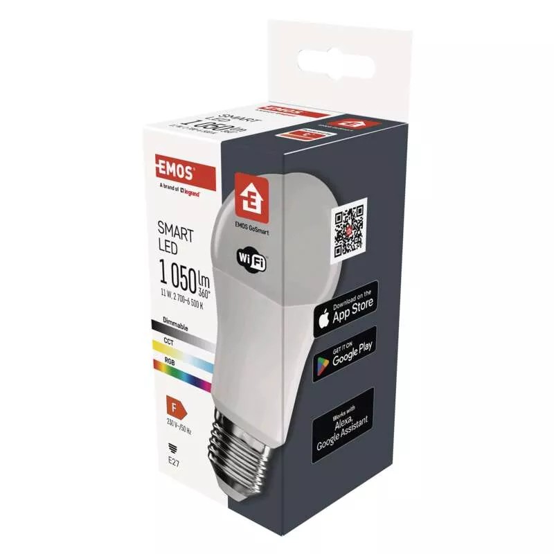 LED žiarovka GoSmart A60 / E27 / 11 W (75 W) LED žiarovka GoSmart A60 / E27 / 11 W (75 W)