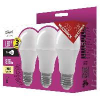  LED žiarovka Classic A60 9W E27 teplá biela 3ks
